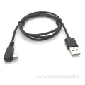 Male to Female Fast Charging Type-C Adapter Cable